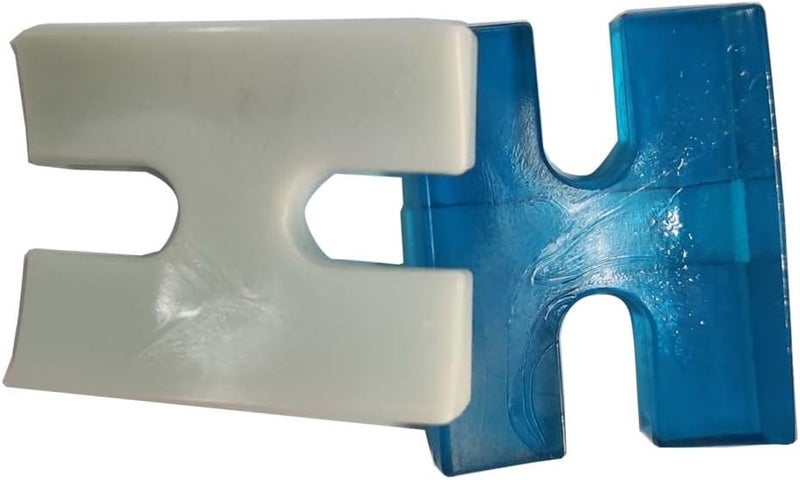 Gloperti Tennis Racket Stringing Machine Racket Stringing Tool Load Spreader Adapter Attachment Pack of 2 White and Blue - Image 5